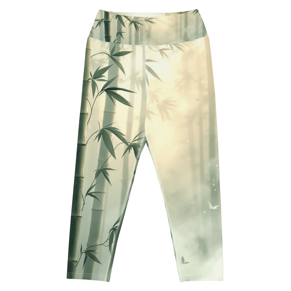 All-Over Print Yoga Capri Leggings