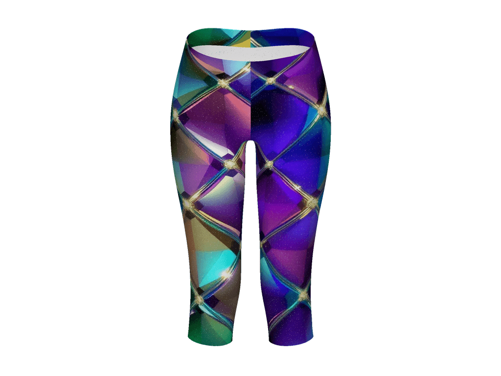 All-Over Print Capri Leggings