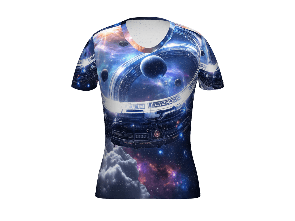 All-Over Print Women's Athletic T-Shirt