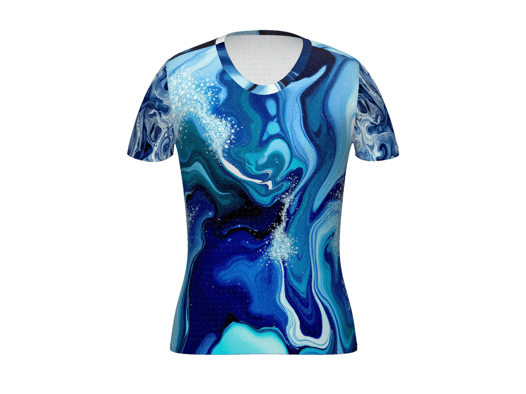 All-Over Print Women's Athletic T-Shirt