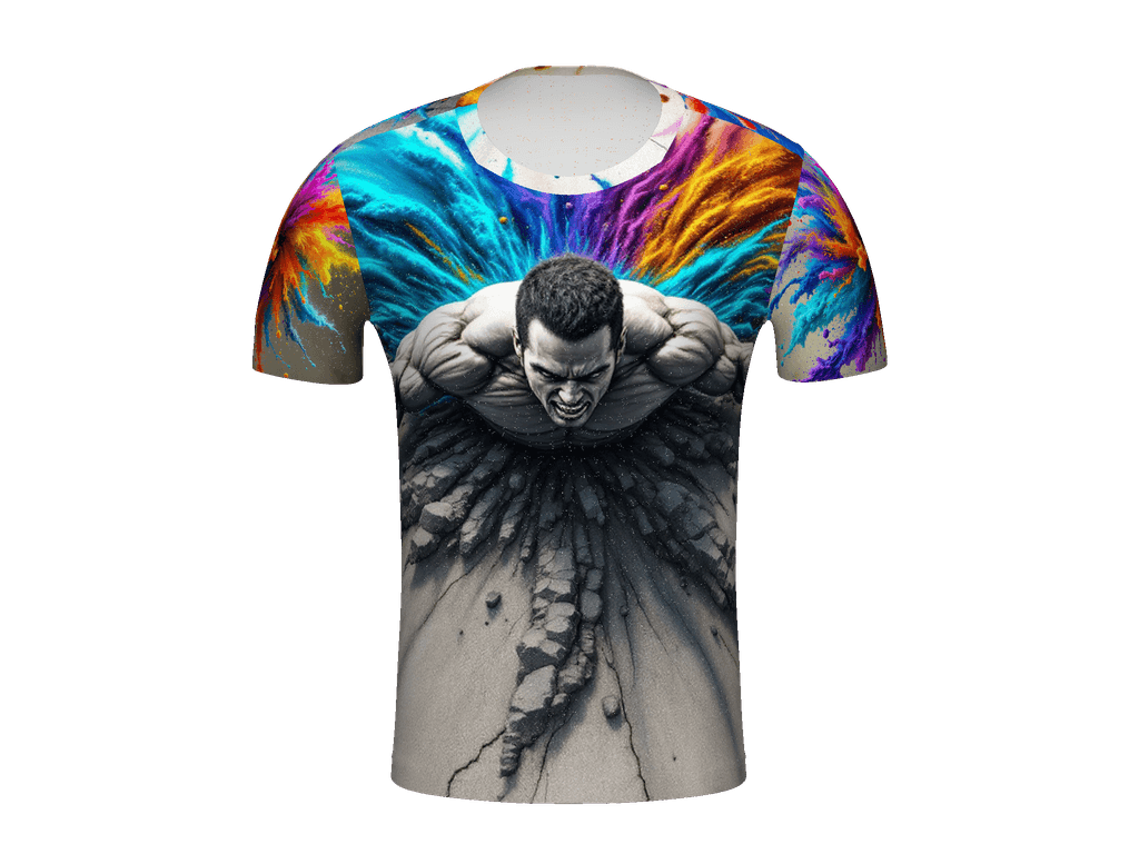 All-Over Print Men's Crew Neck T-Shirt