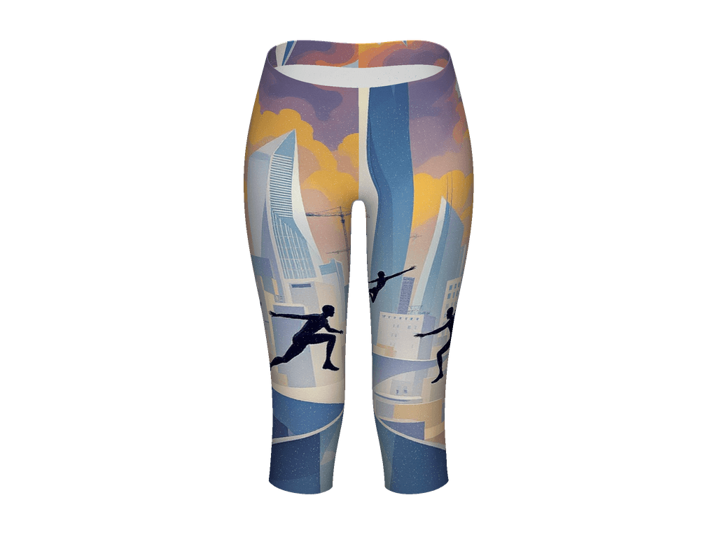 All-Over Print Capri Leggings