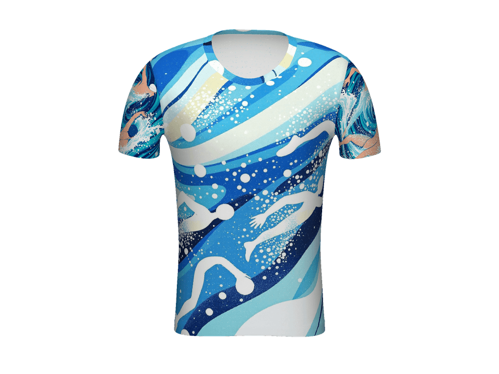 All-Over Print Men's Athletic T-Shirt