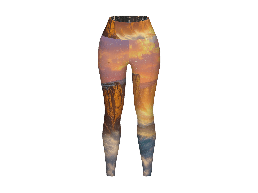 All-Over Print Yoga Leggings