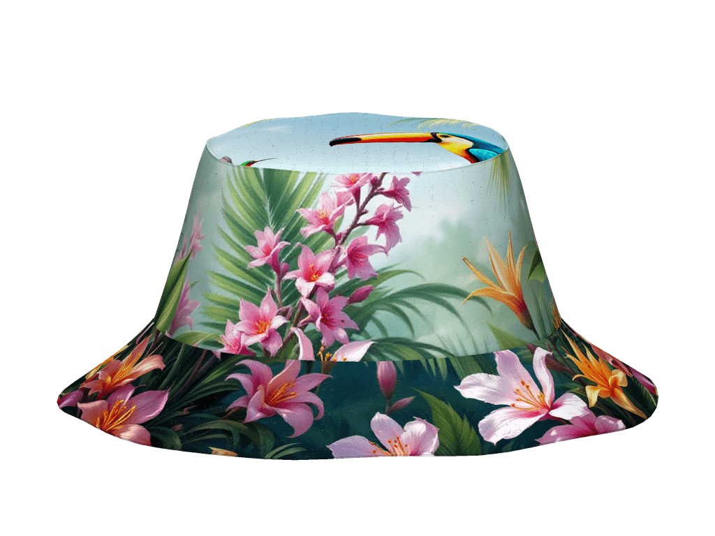 All-Over Print Reversible Bucket Hat