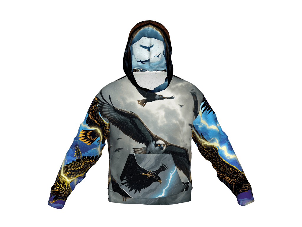 All-Over Print Recycled Unisex Hoodie