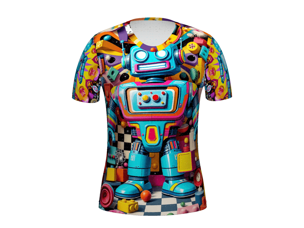 All-Over Print Women's Crew Neck T-Shirt