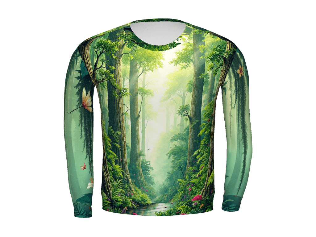 All-Over Print Recycled Unisex Sweatshirt