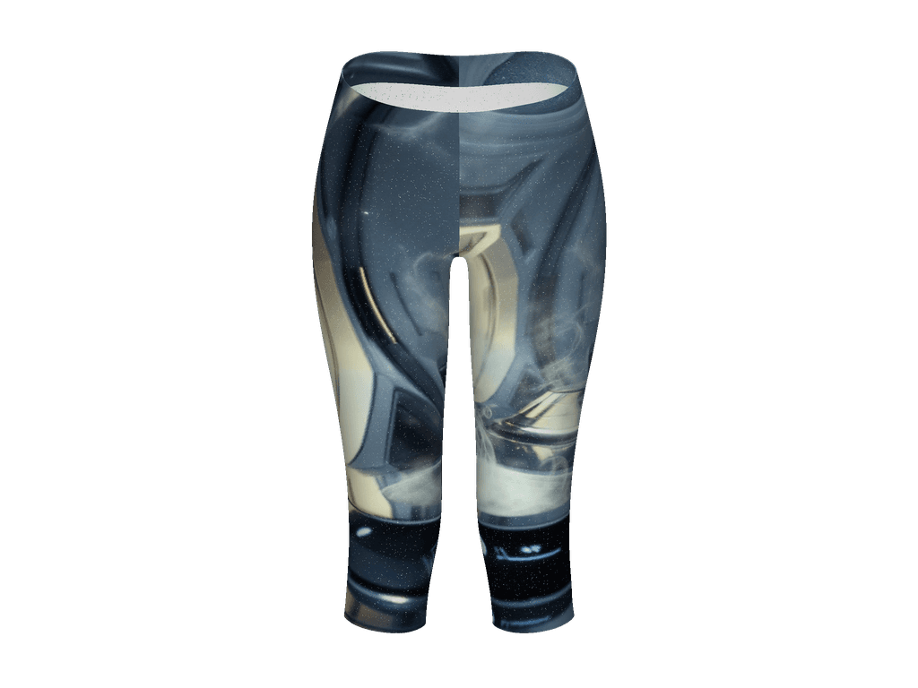 All-Over Print Capri Leggings