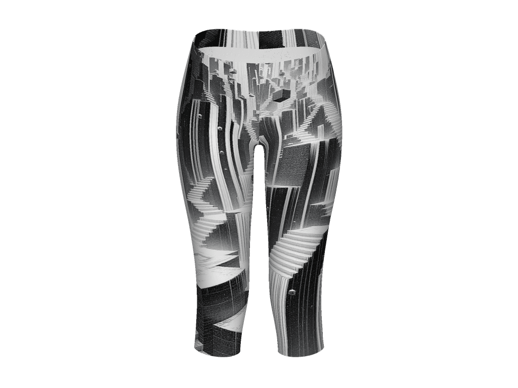 All-Over Print Capri Leggings