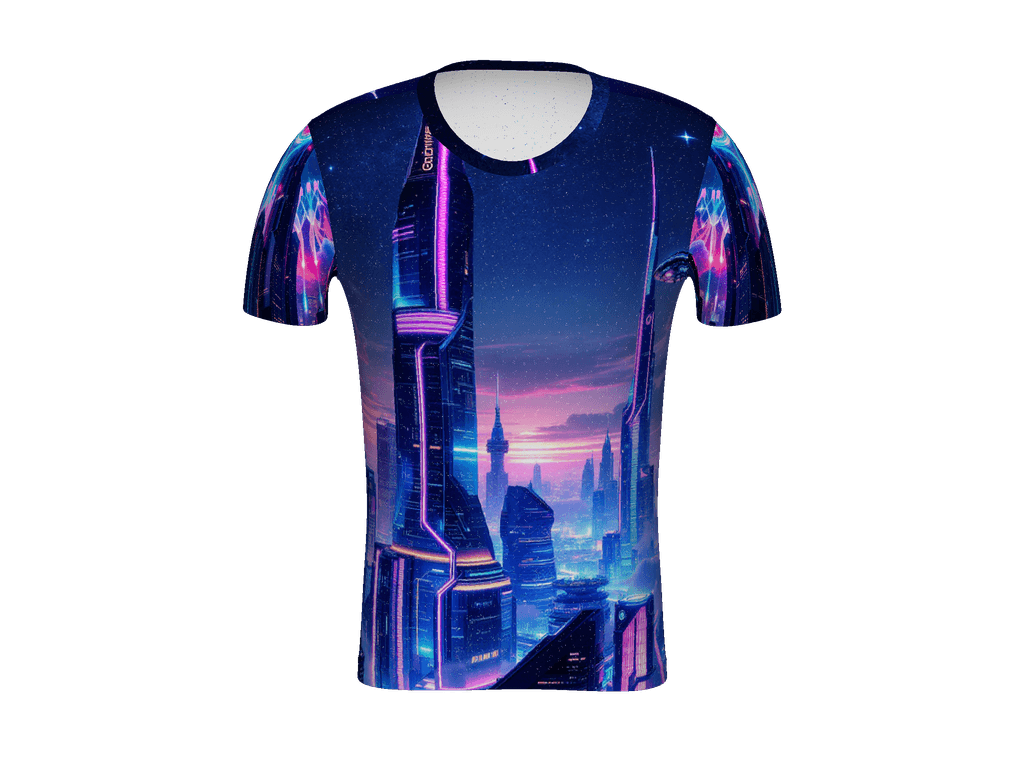 All-Over Print Men's Athletic T-Shirt