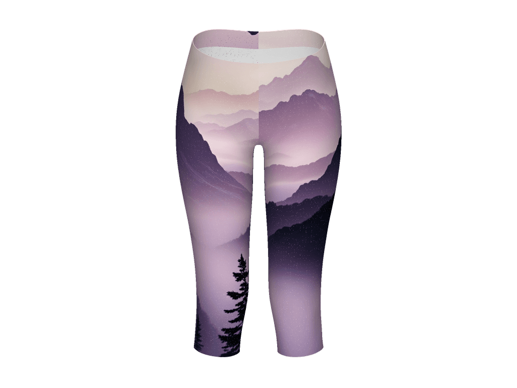 All-Over Print Capri Leggings