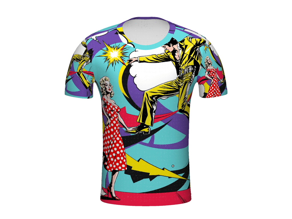 All-Over Print Men's Crew Neck T-Shirt