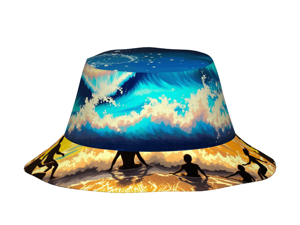 All-Over Print Reversible Bucket Hat