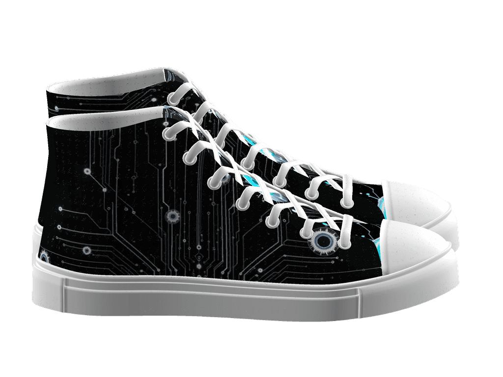 Men's High Top Canvas Shoes