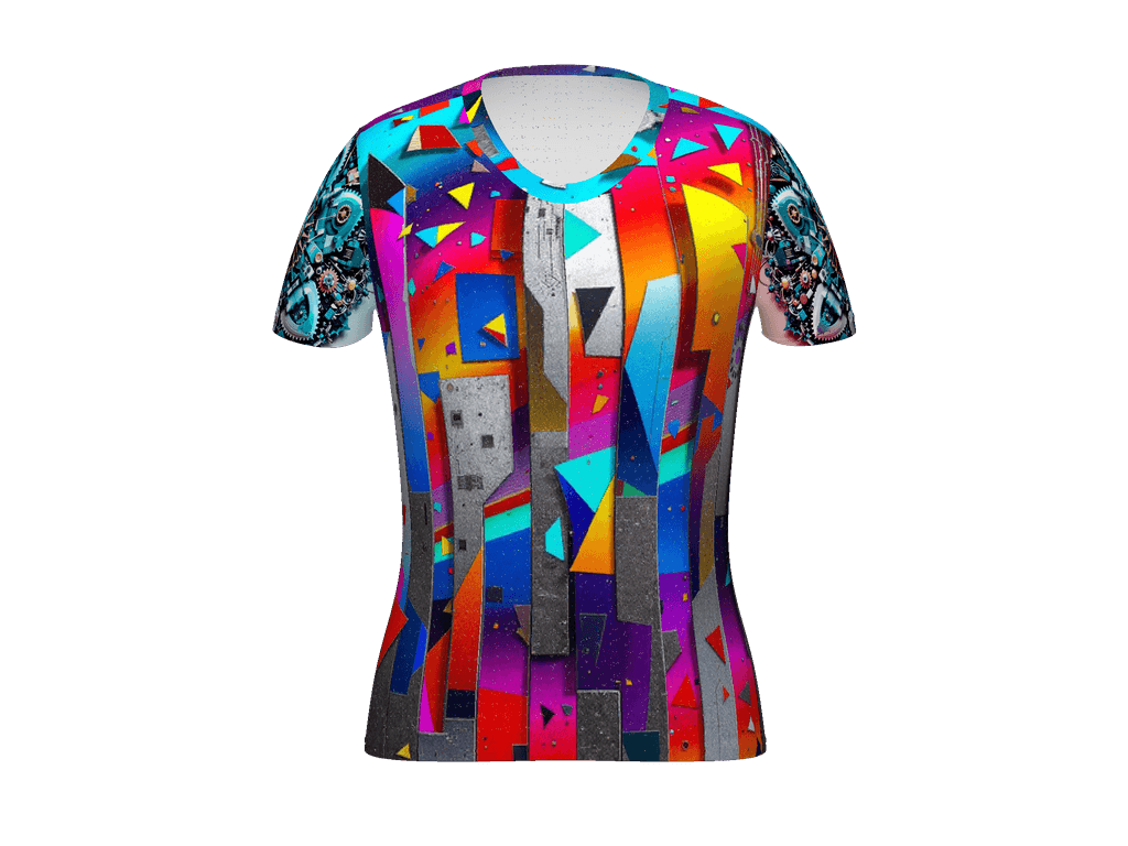 All-Over Print Women's Athletic T-Shirt