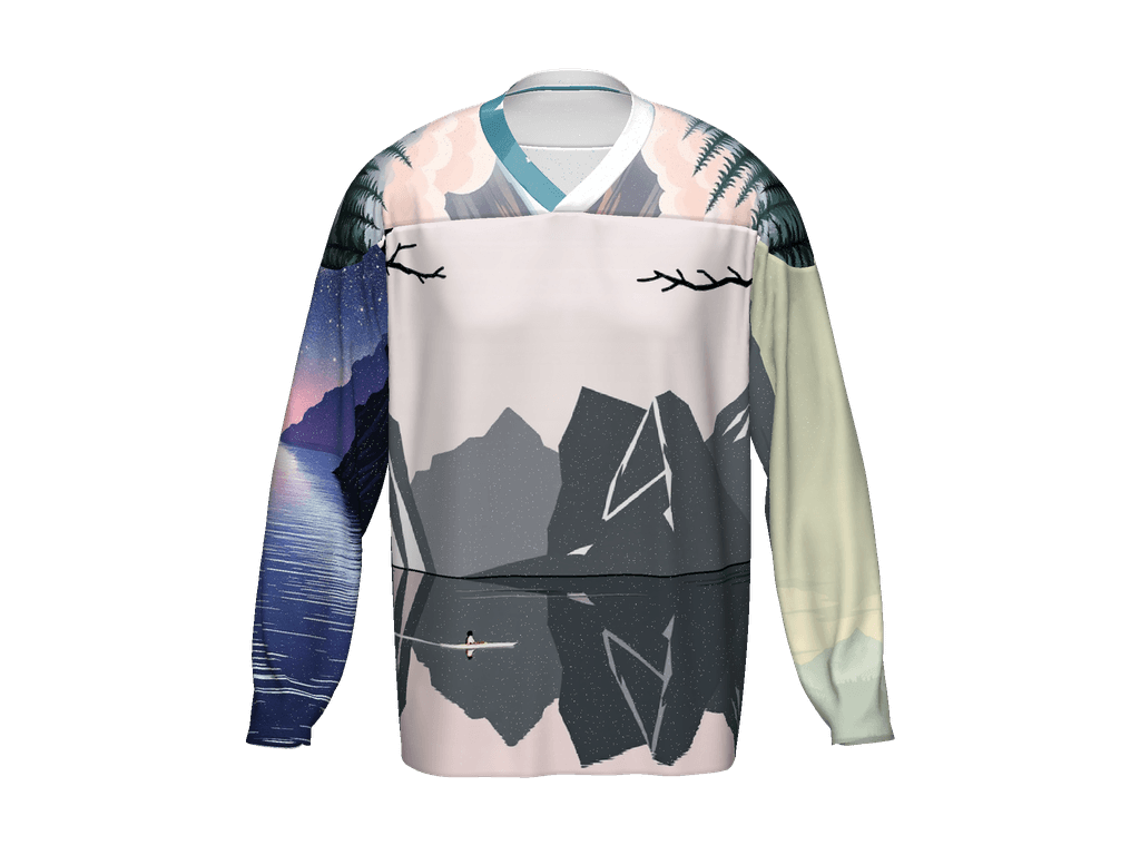 All-Over Print Recycled Hockey Fan Jersey