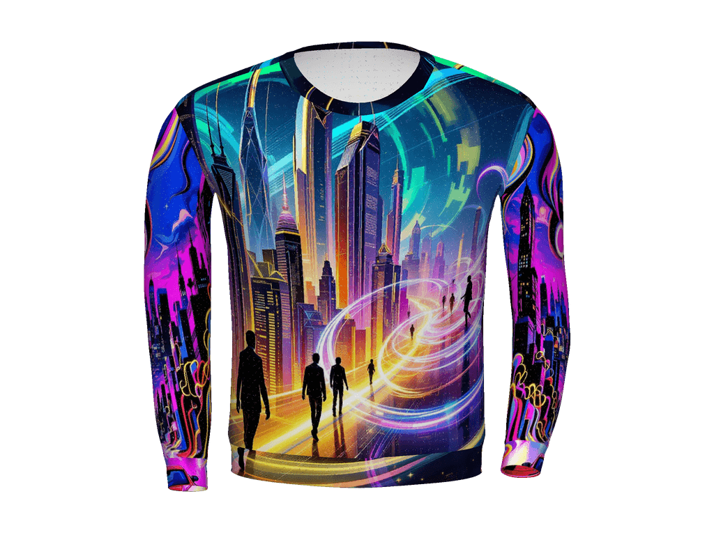 All-Over Print Recycled Unisex Sweatshirt