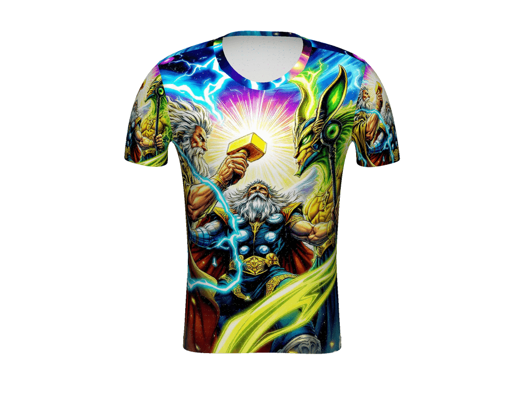 All-Over Print Men's Athletic T-Shirt