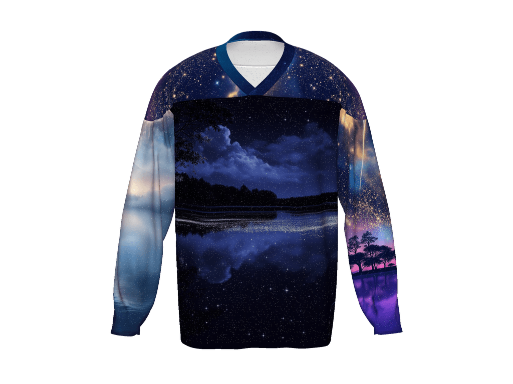 All-Over Print Recycled Hockey Fan Jersey