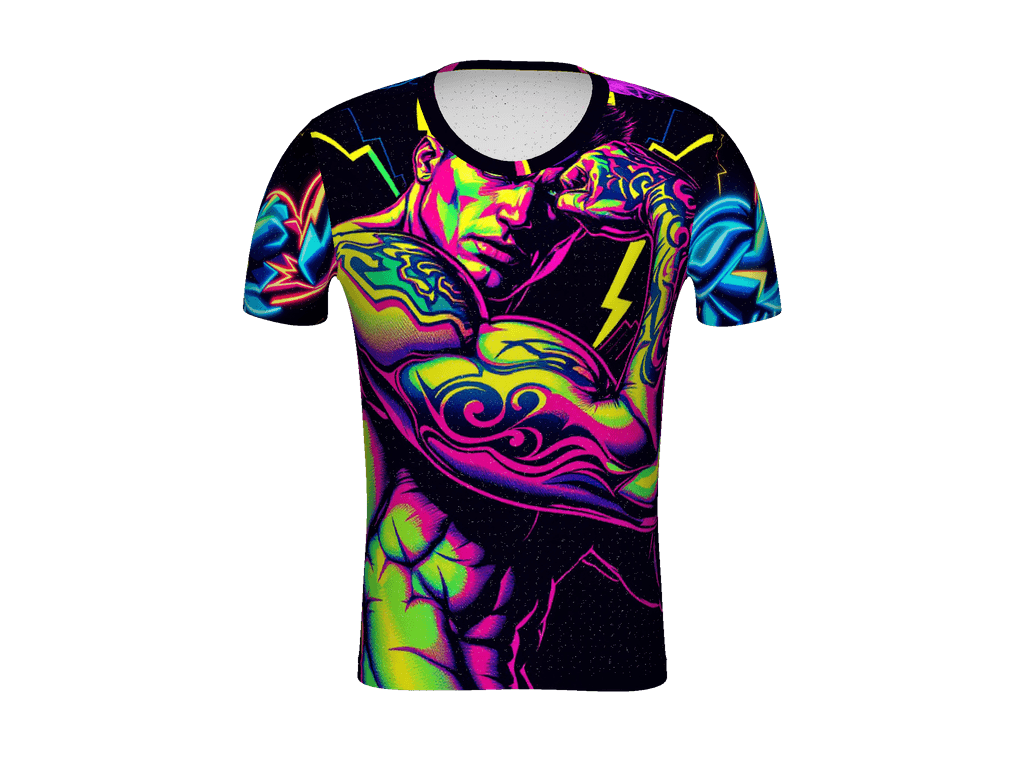 All-Over Print Men's Athletic T-Shirt
