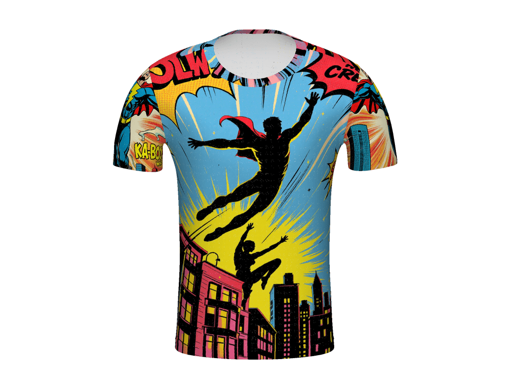 All-Over Print Men's Crew Neck T-Shirt