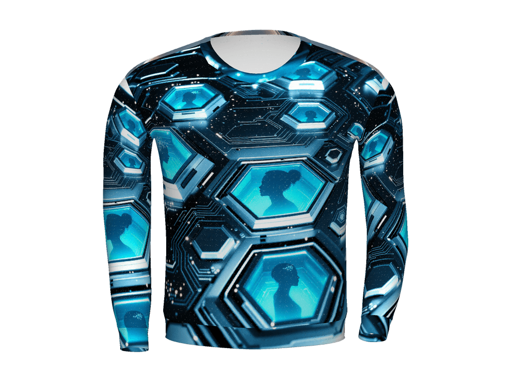 All-Over Print Recycled Unisex Sweatshirt