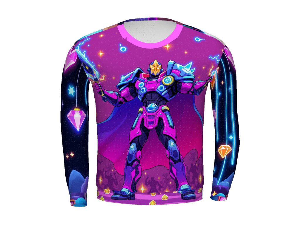 All-Over Print Recycled Unisex Sweatshirt