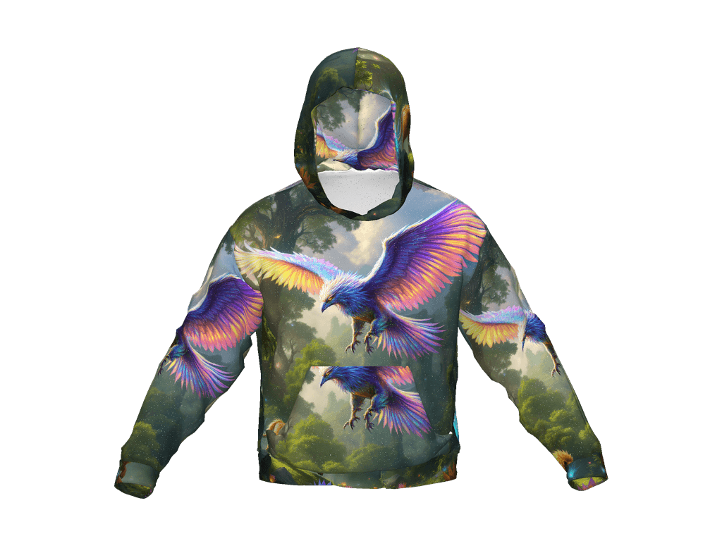 All-Over Print Recycled Unisex Hoodie
