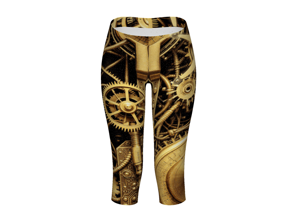 All-Over Print Capri Leggings