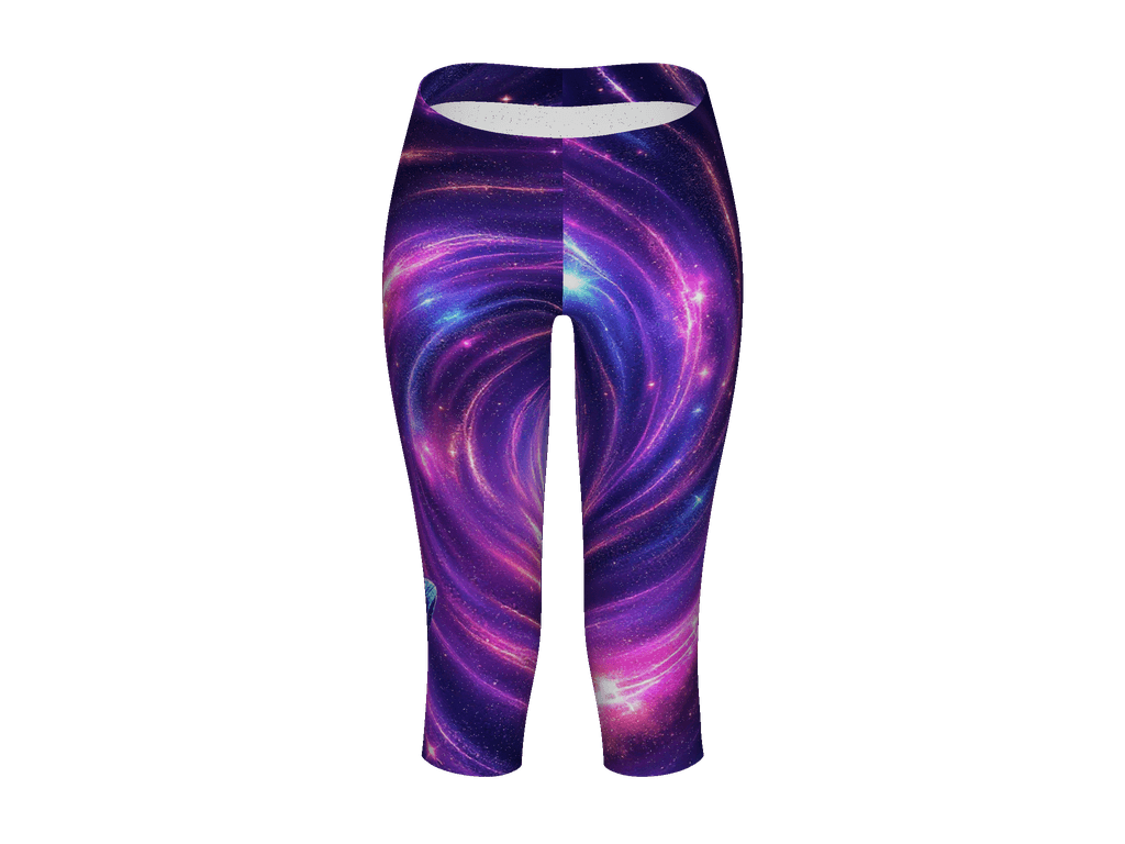 All-Over Print Capri Leggings