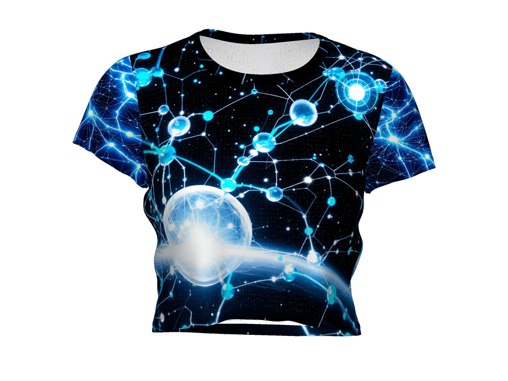 All-Over Print Crop Tee