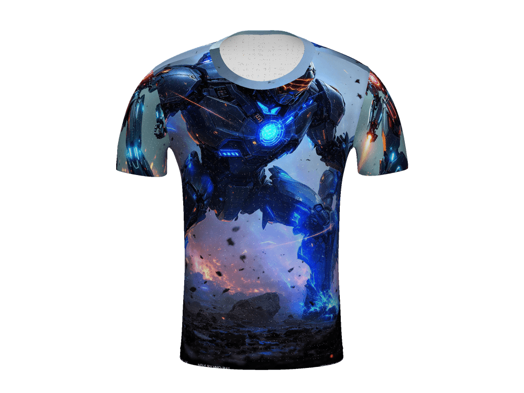 All-Over Print Men's Crew Neck T-Shirt
