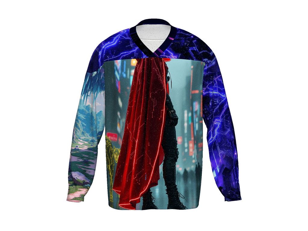 All-Over Print Recycled Hockey Fan Jersey