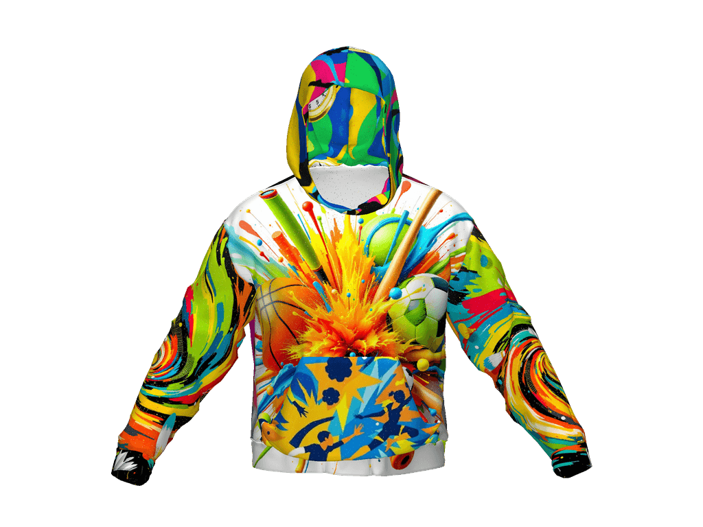 All-Over Print Recycled Unisex Hoodie