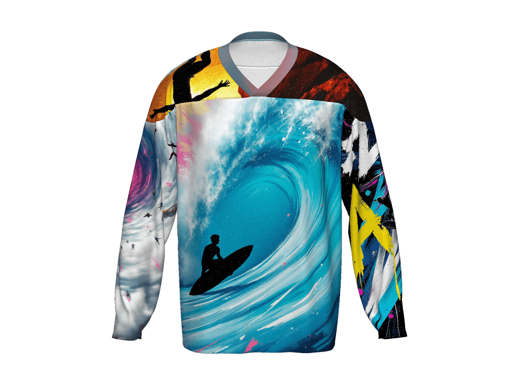 All-Over Print Recycled Hockey Fan Jersey