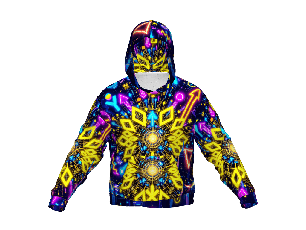 All-Over Print Recycled Unisex Hoodie