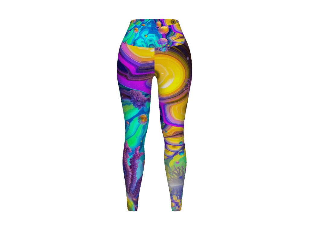 All-Over Print Yoga Leggings