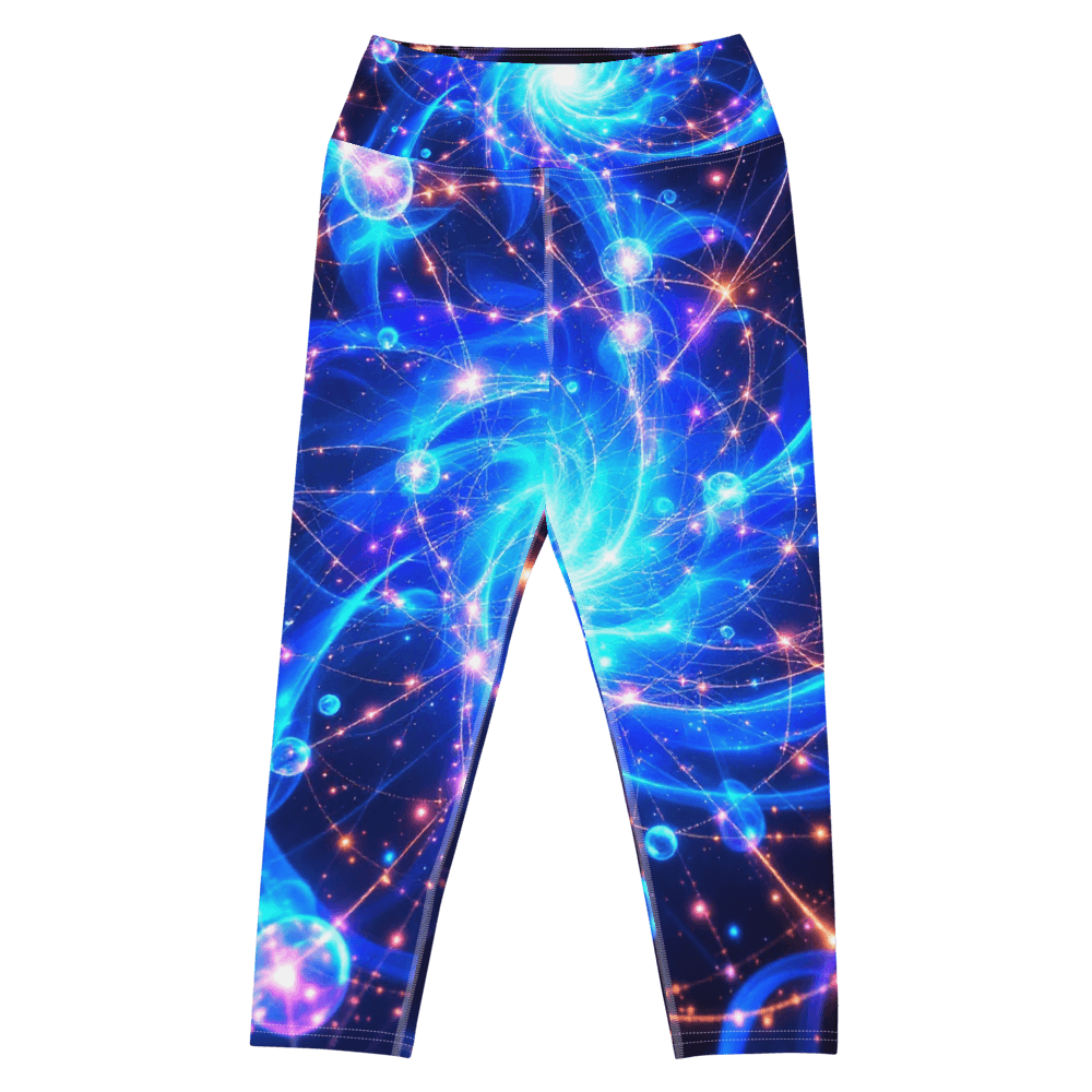 All-Over Print Yoga Capri Leggings