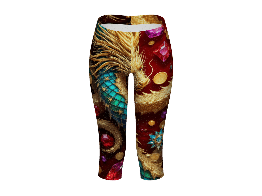 All-Over Print Capri Leggings