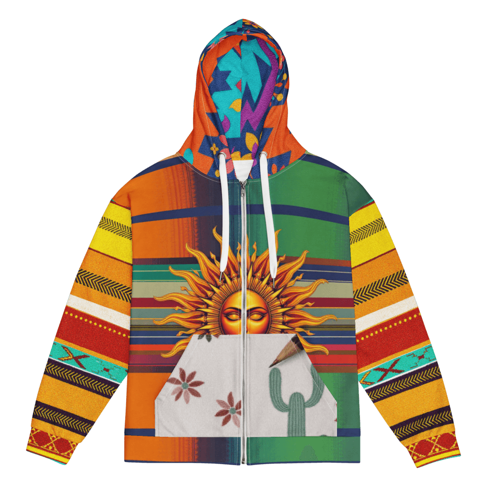 Mexican Baja Eco Unisex Zip Hoodie