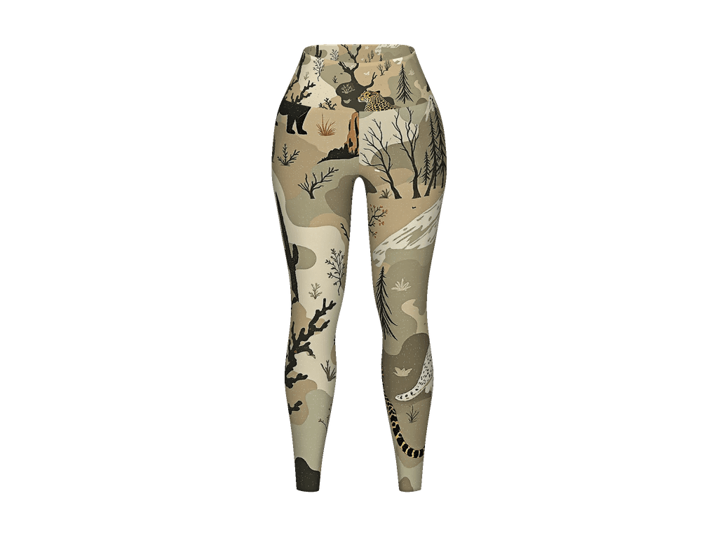 All-Over Print Yoga Leggings