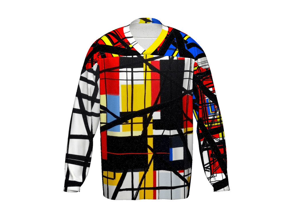 All-Over Print Recycled Hockey Fan Jersey