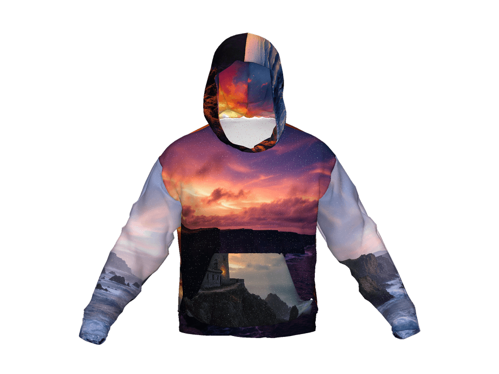 All-Over Print Recycled Unisex Hoodie