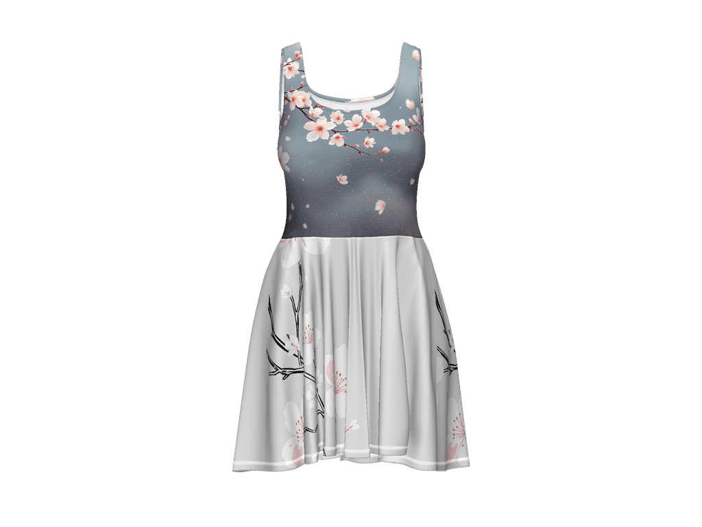 All-Over Print Skater Dress