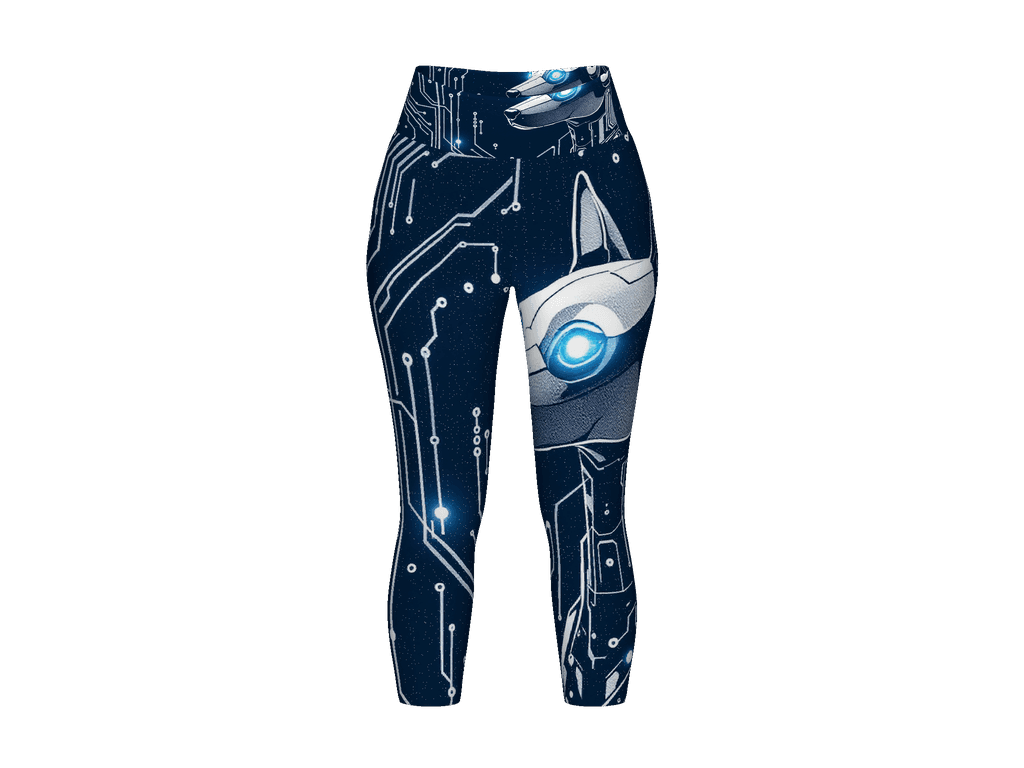 All-Over Print Yoga Capri Leggings