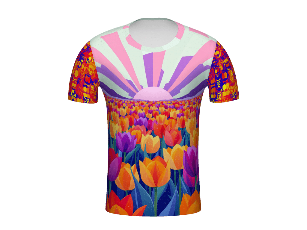 All-Over Print Men's Crew Neck T-Shirt