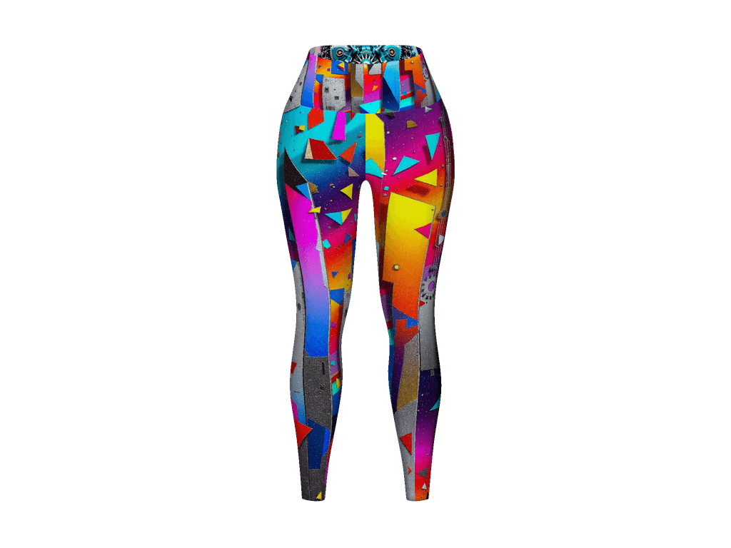 All-Over Print Yoga Leggings