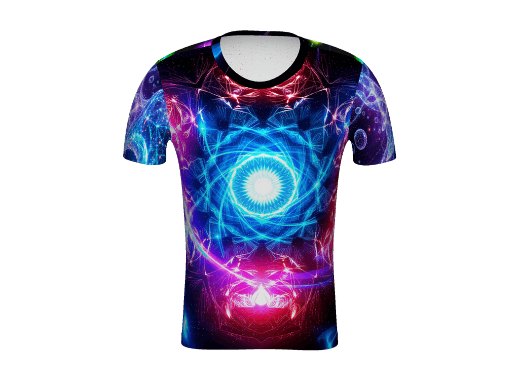 All-Over Print Men's Athletic T-Shirt