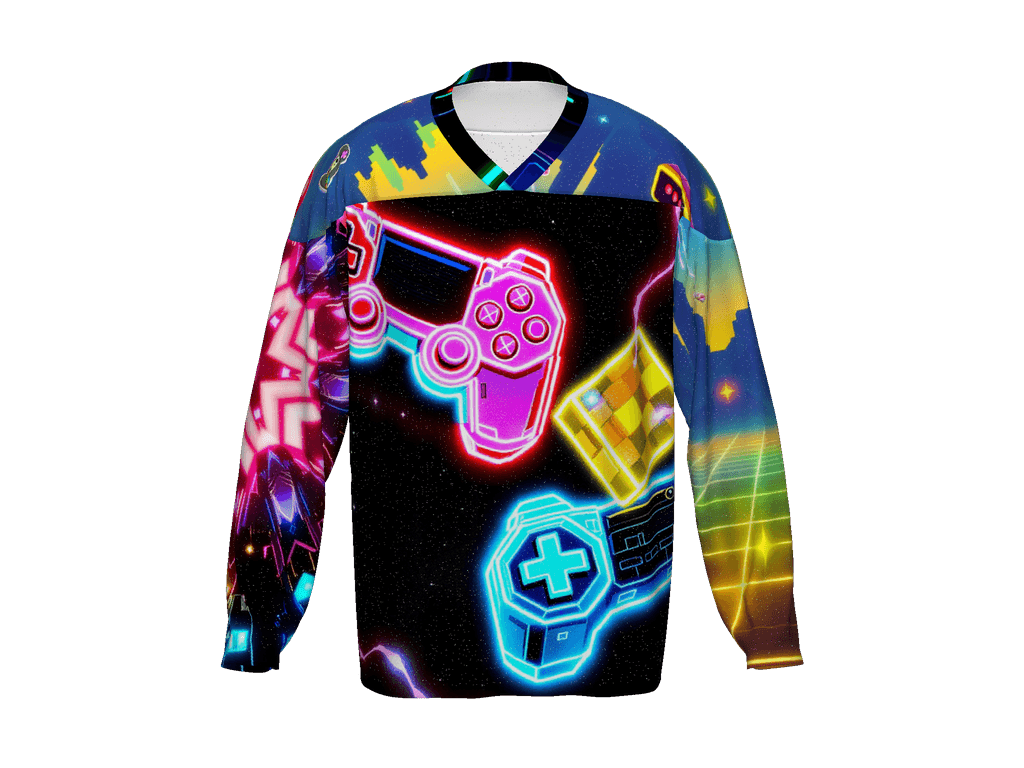All-Over Print Recycled Hockey Fan Jersey